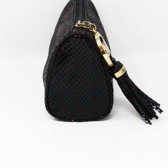 MICHAEL KORS #43058 Black Leather Clutch Bag - Picture 4 of 7